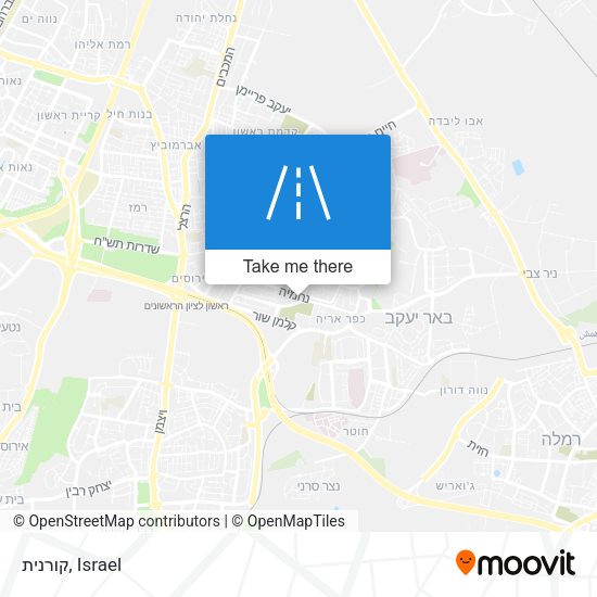 Карта קורנית