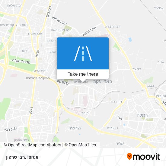 רבי טרפון map