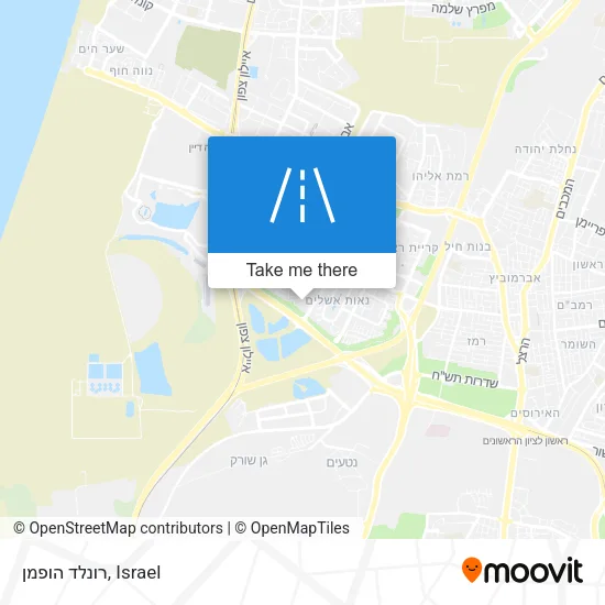 רונלד הופמן map