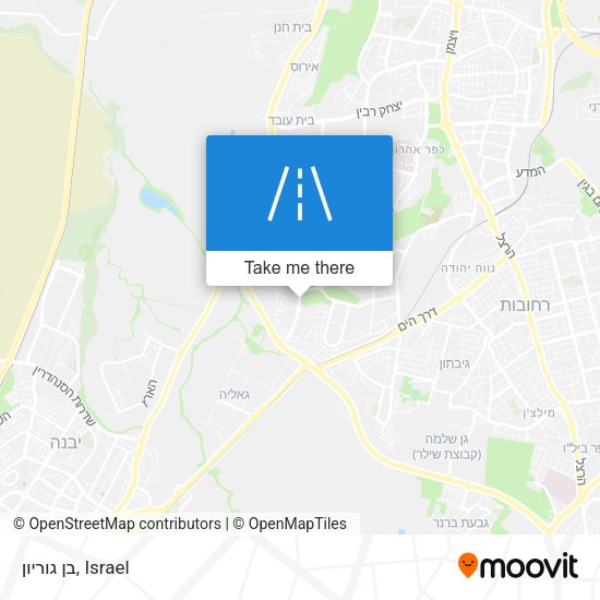 Карта בן גוריון