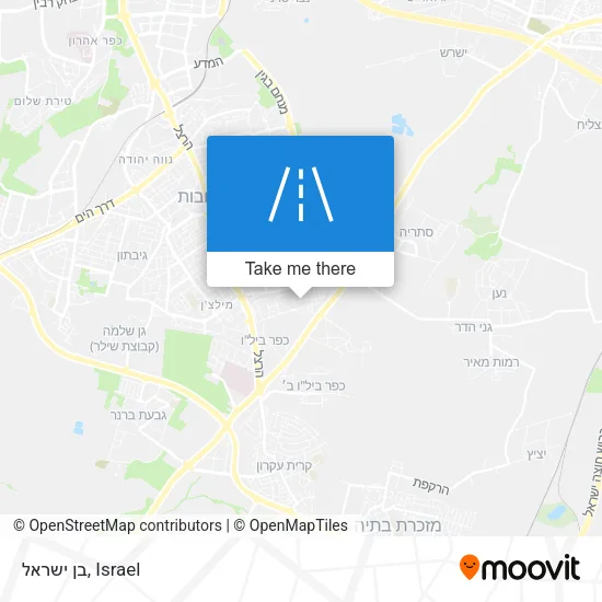 Карта בן ישראל