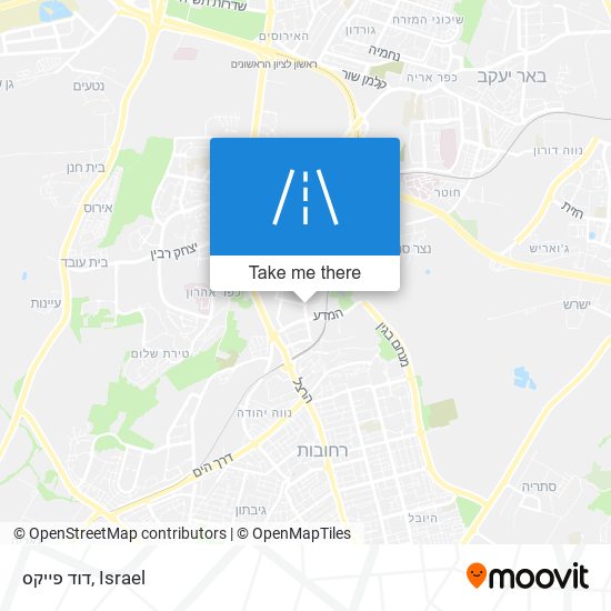 דוד פייקס map