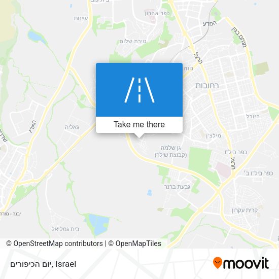 יום הכיפורים map