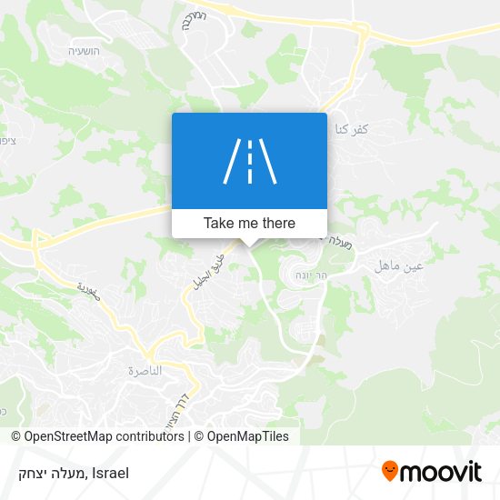 מעלה יצחק map