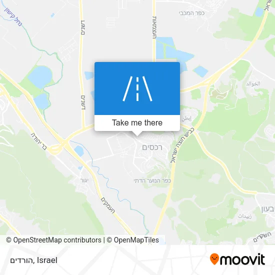 Карта הורדים