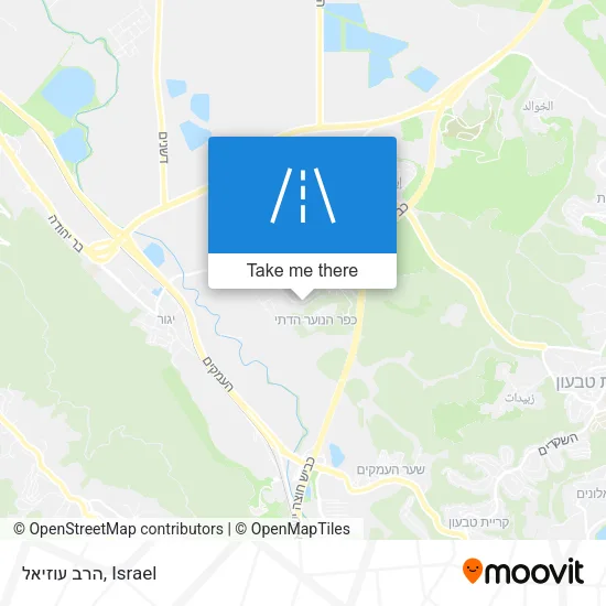 Карта הרב עוזיאל