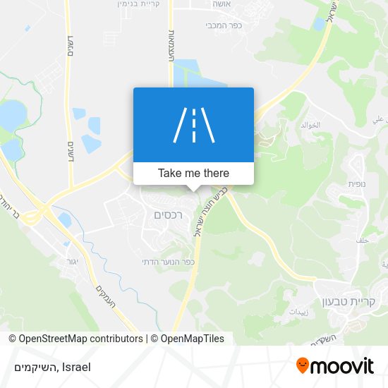 השיקמים map