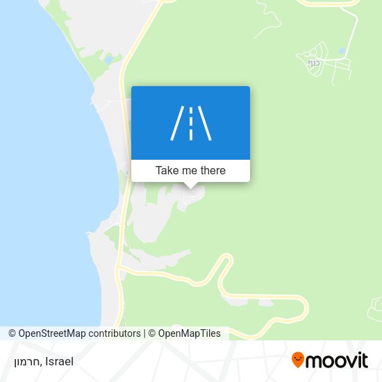 חרמון map