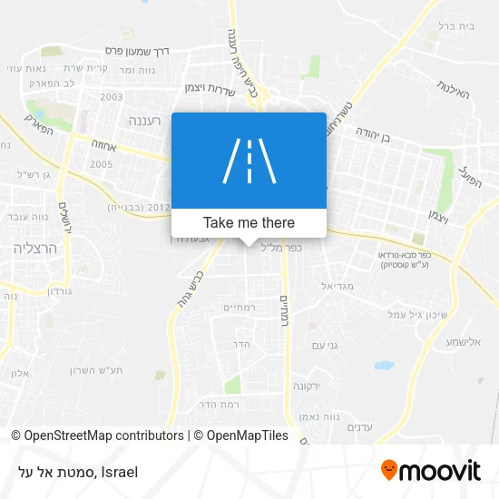 Карта סמטת אל על