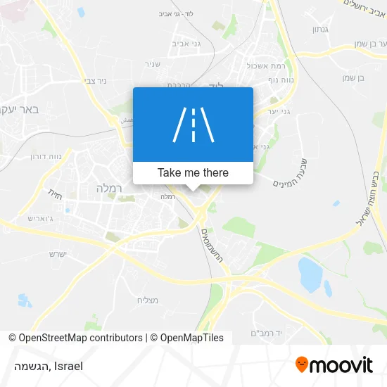 Карта הגשמה