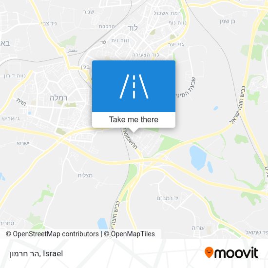 Карта הר חרמון