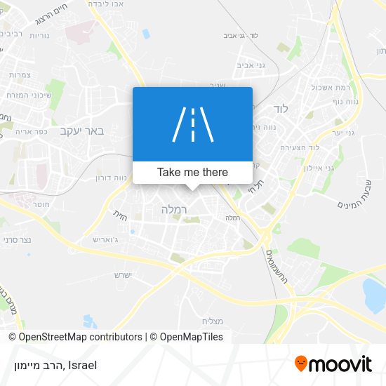 Карта הרב מיימון