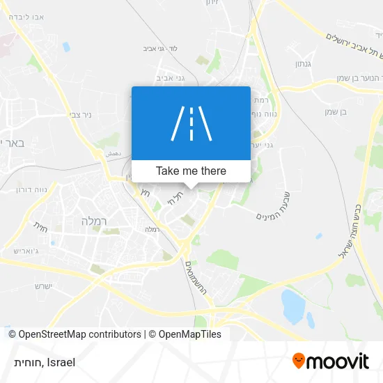 Карта חוחית