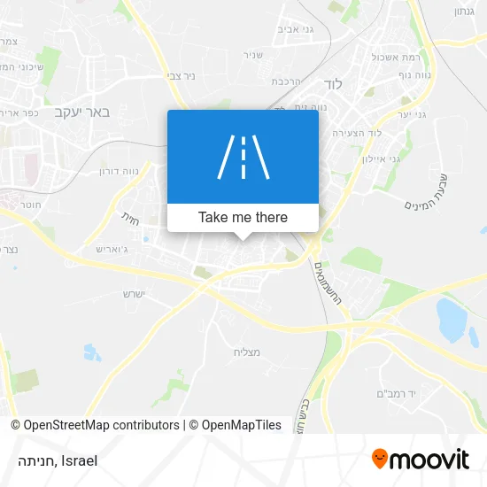 Карта חניתה