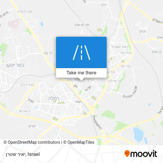 Карта יאיר שטרן