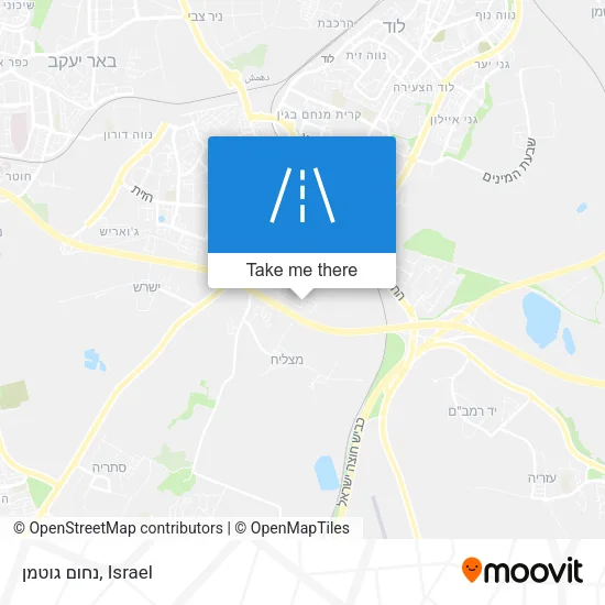 Карта נחום גוטמן