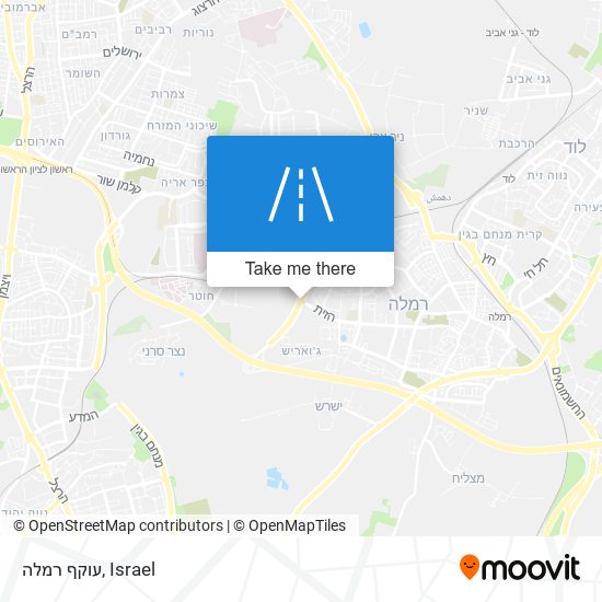 עוקף רמלה map