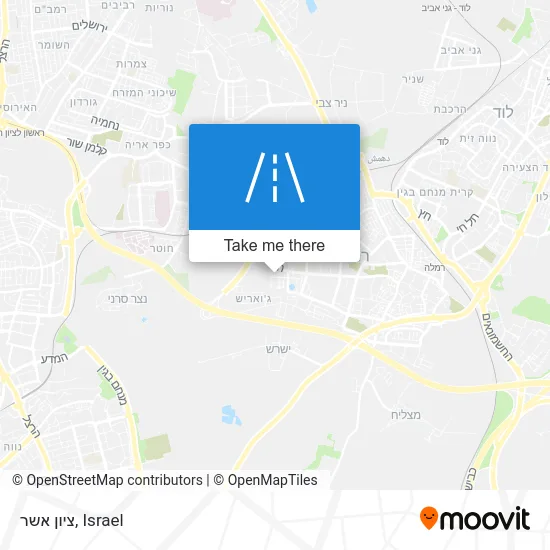 Карта ציון אשר