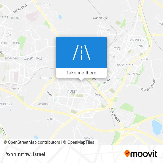 Карта שדרות הרצל