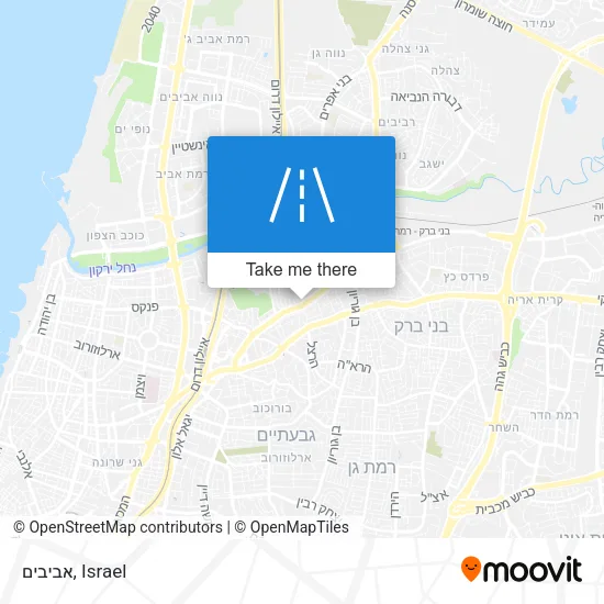 אביבים map