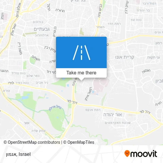 Карта אגמון