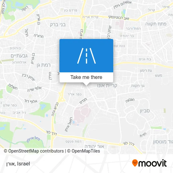 Карта אורן