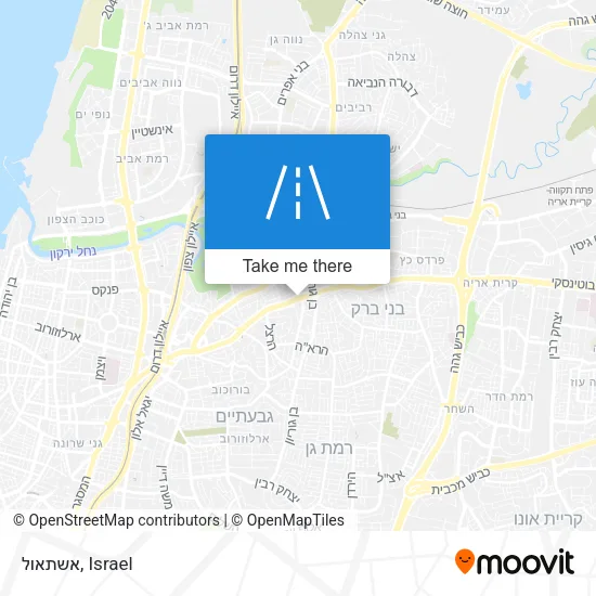 Карта אשתאול