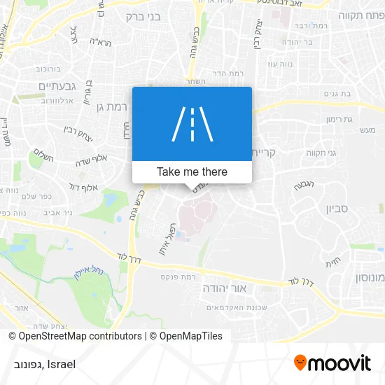 גפונוב map