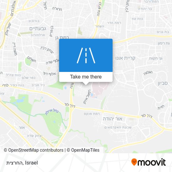החרצית map