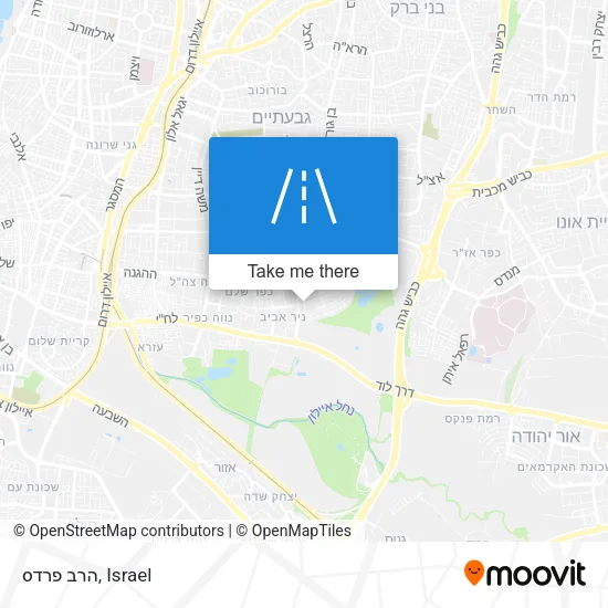 Карта הרב פרדס