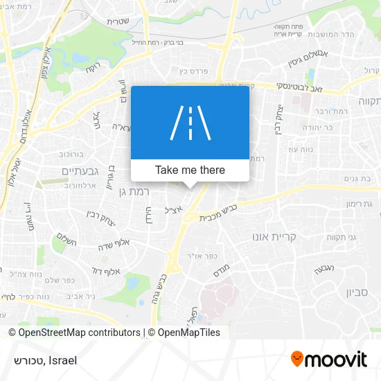 Карта טכורש