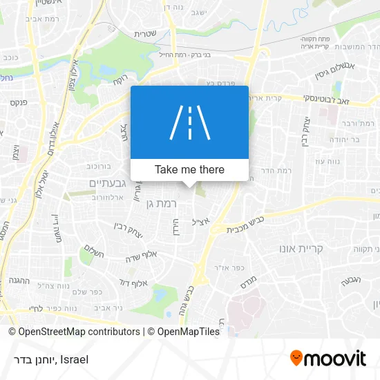 Карта יוחנן בדר