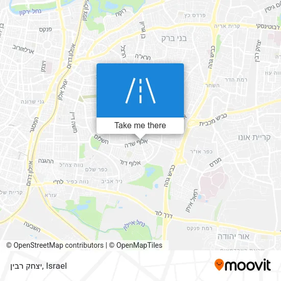 Карта יצחק רבין