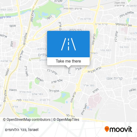 ככר הלוחמים map