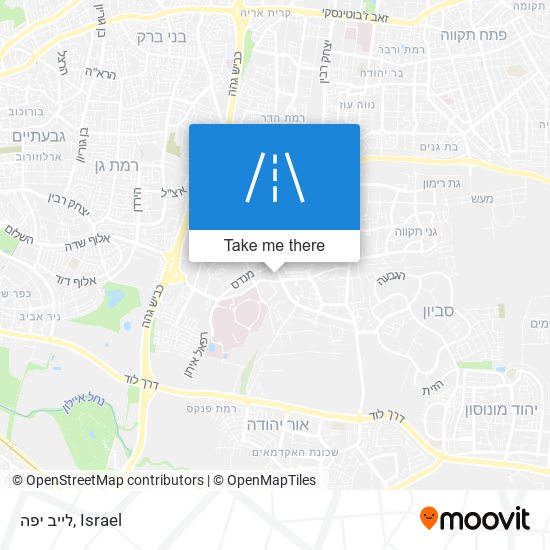 לייב יפה map