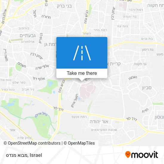 Карта מבוא מנדס