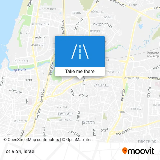 Карта מבוא נס