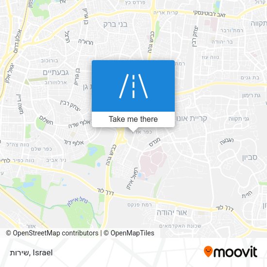 שירות map