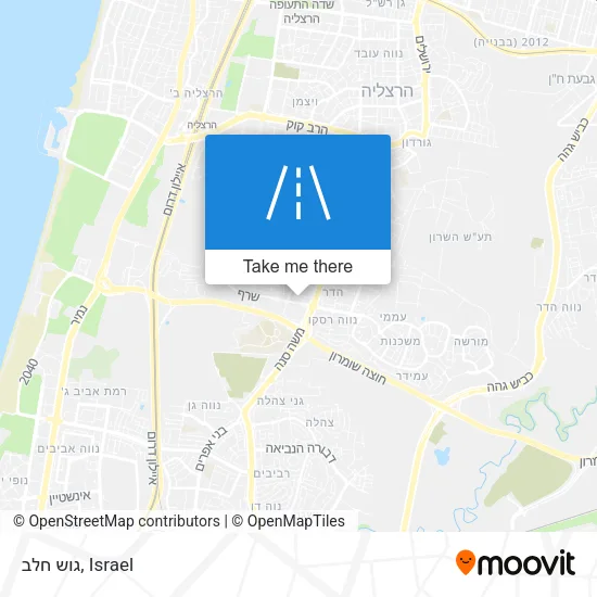 Карта גוש חלב