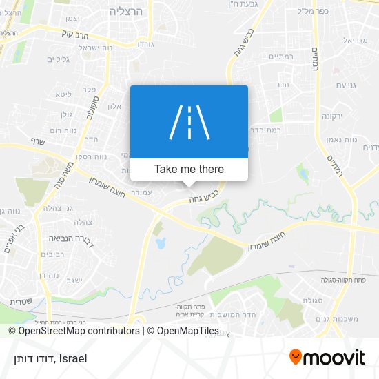 דודו דותן map