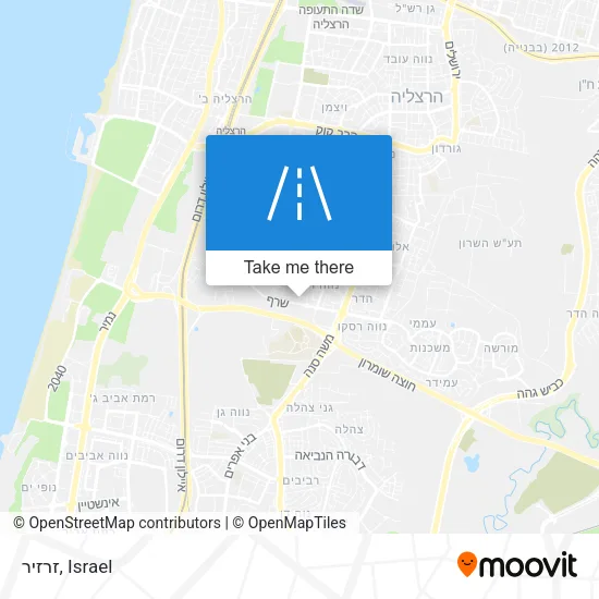 Карта זרזיר