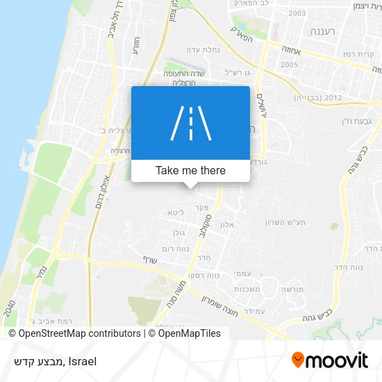 Карта מבצע קדש