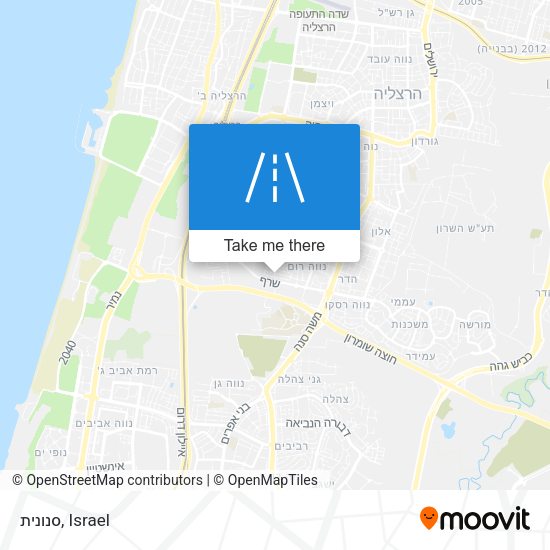 Карта סנונית