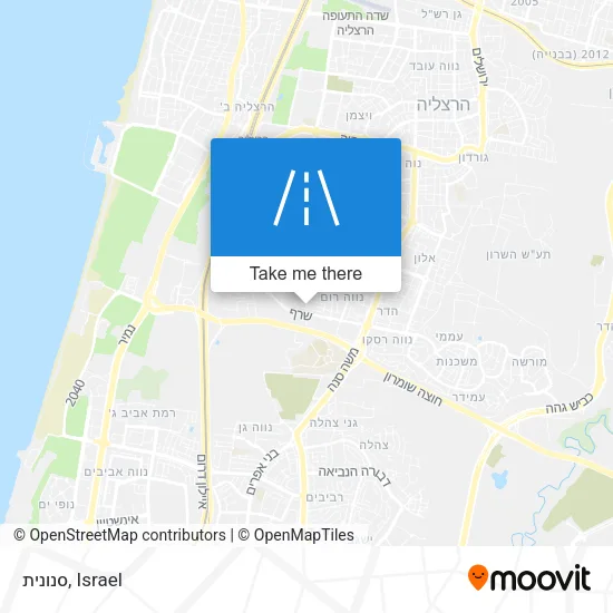 Карта סנונית