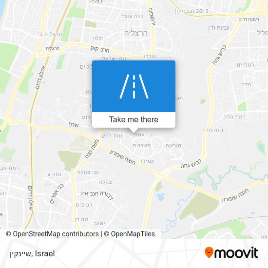 שיינקין map
