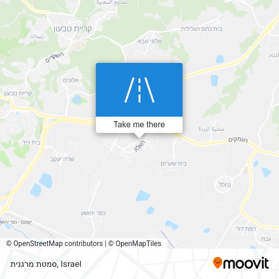 סמטת מרגנית map