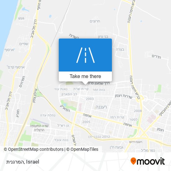 המרגנית map