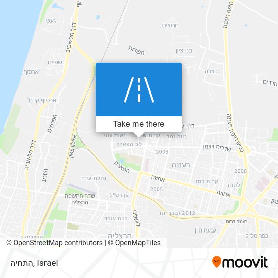 התחיה map