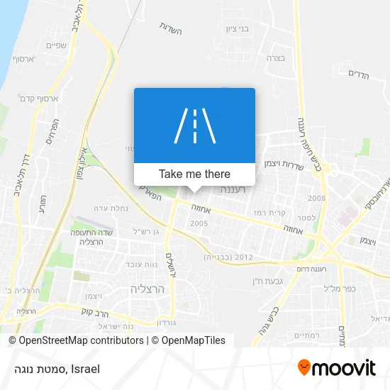 Карта סמטת נוגה