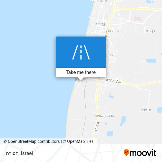 הסירה map